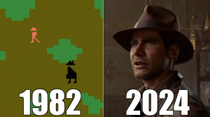 Эволюция серии игр Индиана Джонс [1982-2024]