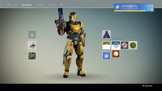 Destiny - Oracle 99 Vs Double Banshee Shaders (Titan - Yellow Vs Blue) смотреть онлайн