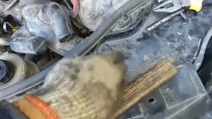 Как снять генератор не снимая бампера на Рено Дастер 2015г. 2.0