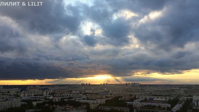 Красивый северный город Сургут.#анекдот #Закат  #Сургут