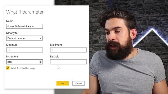 WHAT IF PARAMETERS in Power BI I Forecasting Power BI Search Trends in 2021 смотреть онлайн