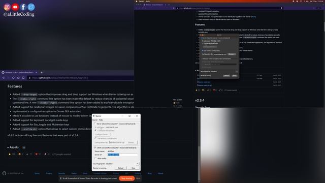 How to use one mouse and keyboard with two laptops | Mac | Windows | Barrier | Hindi смотреть онлайн