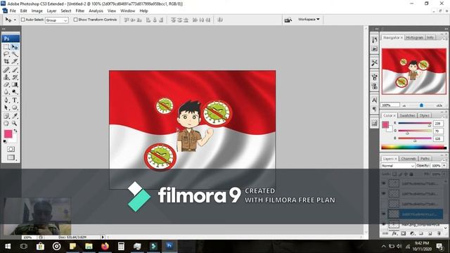 Cara Membuat Desain Stiker Sederhana dengan Adobe Photoshop CS 3 смотреть онлайн