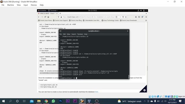 tutorial install oracle 21c di dalam VIRTUAL BOX смотреть онлайн