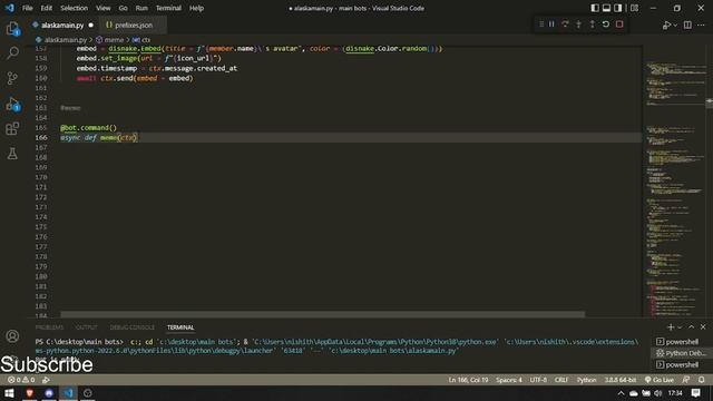 Making a discord bot with python - Meme and quote - [PART-2] смотреть онлайн