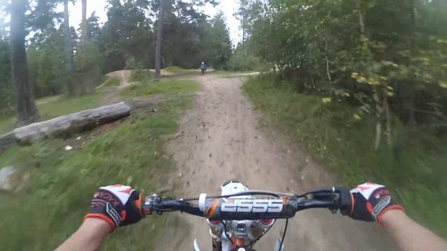 Покатушки SSSR Atom 125 BSE Edition & Kawasaki KX 85 (9) 25.08.2019 смотреть онлайн
