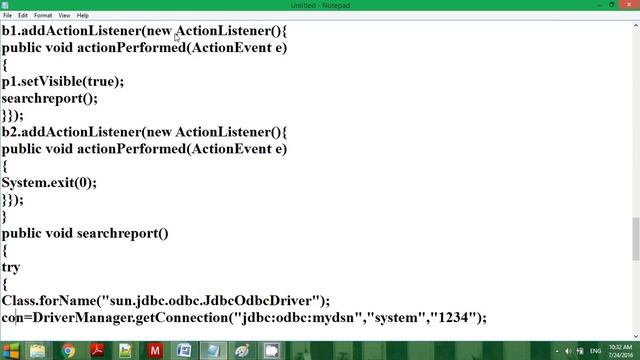 How to Generate Table Using Database In Java смотреть онлайн