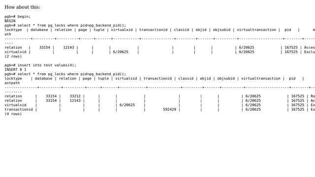 Databases: Understanding postgres txid_current and pg_locks (3 Solutions!!) смотреть онлайн