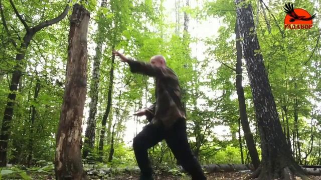 Ножевой бой, связка из 4 ударов. смотреть онлайн
