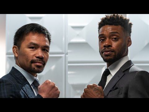 Пакьяо-Спенс: Первая пресс-конференция и битва взглядов | FightSpace