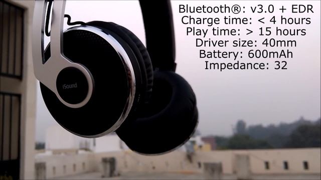 iSound BT-2500 Specifications | Bluetooth Headphones смотреть онлайн