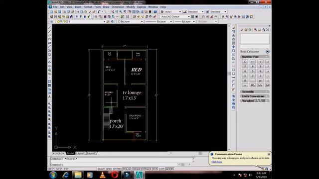 How to use mirror command Autocad tutorial lesson # 14 easy to use in urdu/ hindi смотреть онлайн