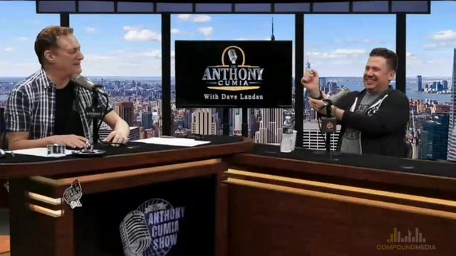 The Anthony Cumia Show with Dave Landau - Corey Feldman's Music Stinks - Part 1 смотреть онлайн