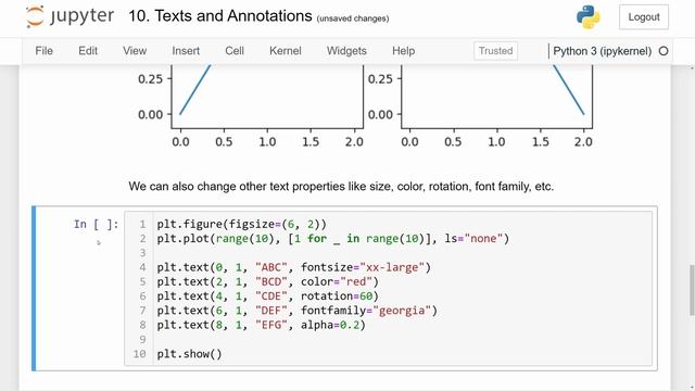 Matplotlib Tutorial #10: Texts and Annotations смотреть онлайн