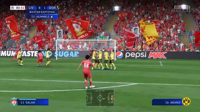 FIFA 22 Коля с Урупа вынимает после штрафного