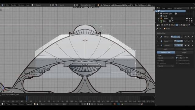 Modeling a Space Ship Hypatia смотреть онлайн