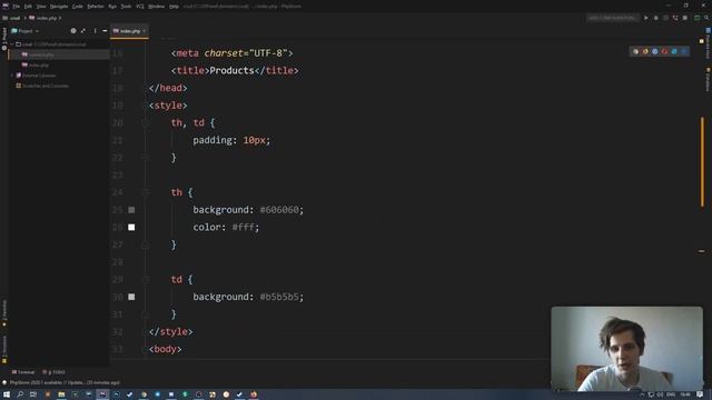 PHP и PhpMyAdmin - создание, вывод, изменение и удаление данных смотреть онлайн