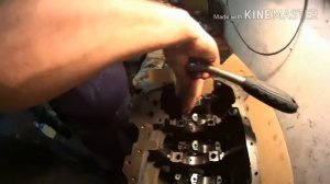 Установка маслофорсунок