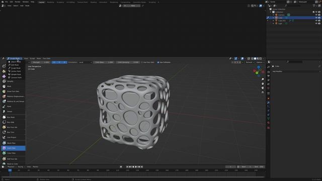 LIVENODING Satisfying Squishy Mesh Ball Using Geometry Nodes смотреть онлайн