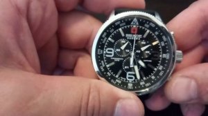 Калибровка хронографа на часах Swiss Military HANOWA