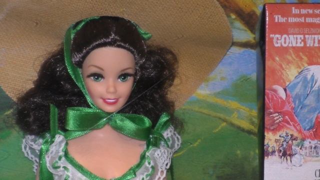 Gone with the Wind Scarlett o Hara Barbie Hollywood Legends 1994 Унесенные ветром Вивьен Ли смотреть онлайн