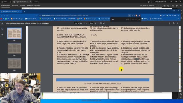 Aapeli Saarisalon UT Kustantajan alkulause Textus Receptus alkukielen käännös MyBible ja The Unboun смотреть онлайн
