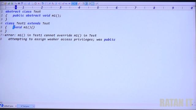 Core java || OOPS || Video-6 || Abstract Classes || Interview Questions || By Ratan sir смотреть онлайн