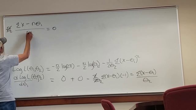 Proving the maximum likelihood estimators of the mean and variance смотреть онлайн