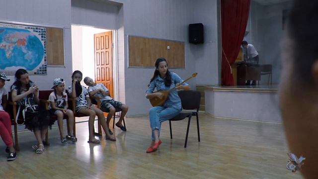 Летняя творческая школа "Балапанлар" для аульских детей смотреть онлайн