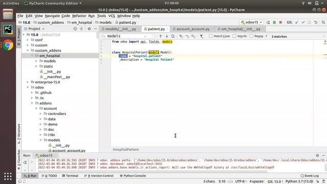 3. How To Define Models In Odoo 15 || Creating Database Tables In Odoo смотреть онлайн