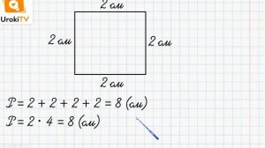 Периметр квадрата. Математика 2 класс