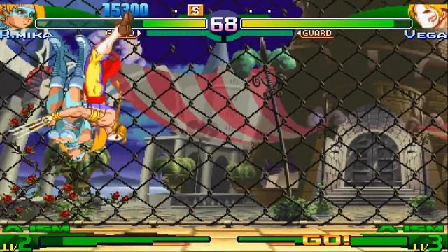 STREET FIGHTER ALPHA 3 MAX PSP R MIKA vs VEGA смотреть онлайн