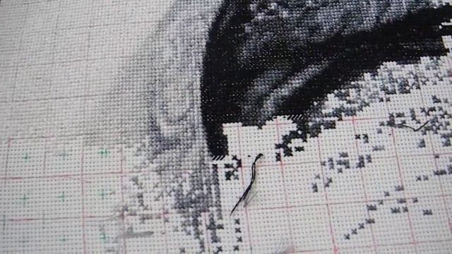 Вышивка ХИМЕРА Девушка с востока НАЧАЛО, хранение ниток на БОБИНКАХ. Ковровая техника, крючком смотреть онлайн