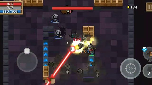 Прохождение игры за робота без потери здоровья / Soul Knight . смотреть онлайн