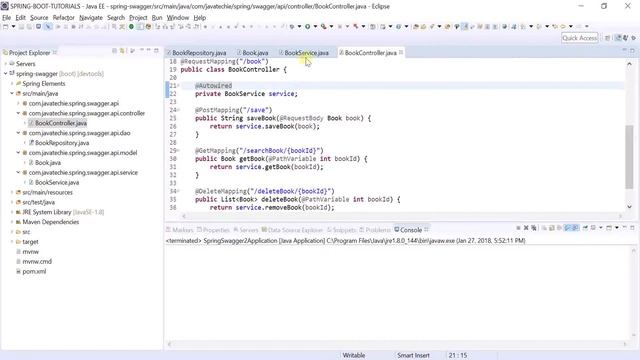 spring boot with swagger смотреть онлайн