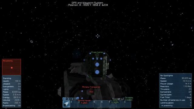 Space Engineers Pirate Scenario S1E8 (failure after failure) смотреть онлайн
