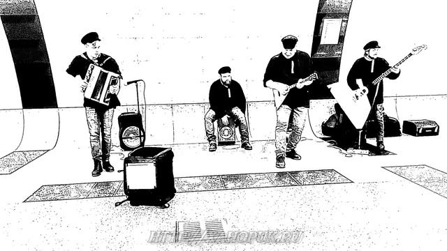 #МузыкаВМетро. №7. #ОтчийКрай. Music In The Moscow Subway.