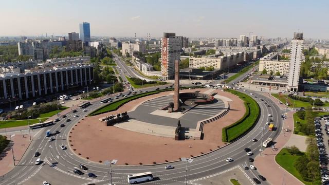 Лето в Санкт-Петербурге аэросъёмка 4K / Bird's Eye View of Summer in St-Petersburg 4K / Aerial смотреть онлайн