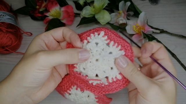 Мастер-класс по домашним тапочкам-следкам крючком и спицами "Снежинки" смотреть онлайн