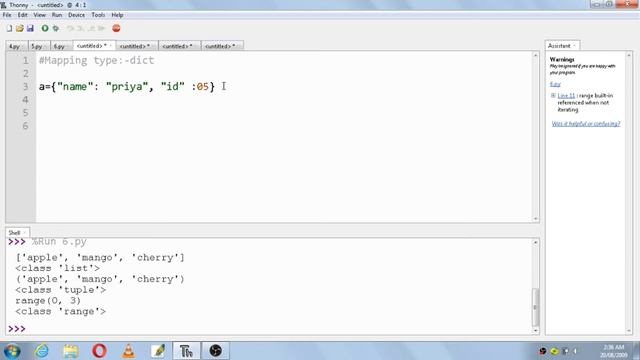 PYTHON BUILT-IN DATA TYPES смотреть онлайн