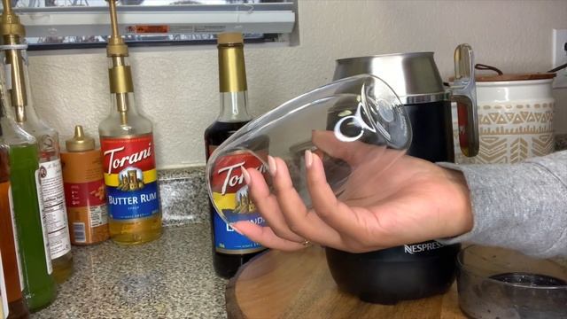 TASTE WITH ME | Iced Lavender Dark Chocolate Latte! | Making Coffee At Home! - How To Make A Latte!