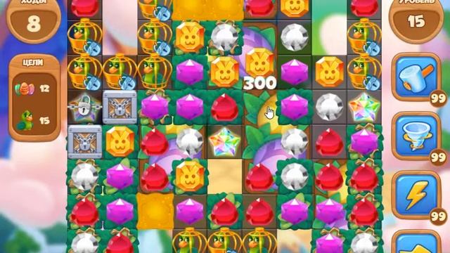 Пасхальные Игры 15 уровень [Сокровища Пиратов бонусный мир] - Easter Games Level 15 смотреть онлайн