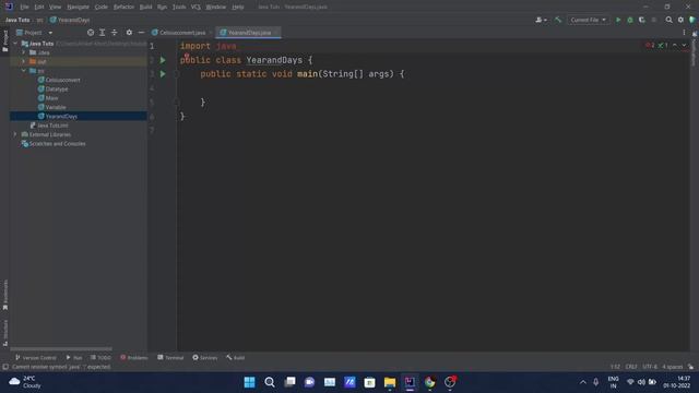 Java Tutorial For Beginners - Exercise 1 Solution смотреть онлайн