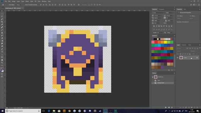 Generate A Color Palette From An Image | Photoshop Tutorial смотреть онлайн