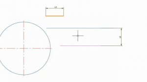 Сопряжение прямой и окружности