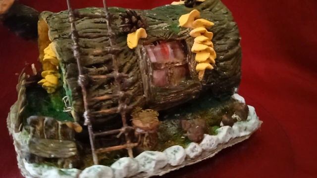 Домик из соленого теста "Дом в коряге" смотреть онлайн