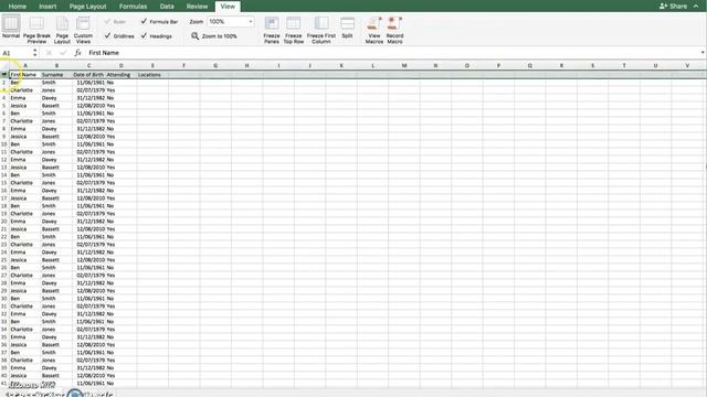 How to freeze columns and rows in Excel (Mac friendly) смотреть онлайн
