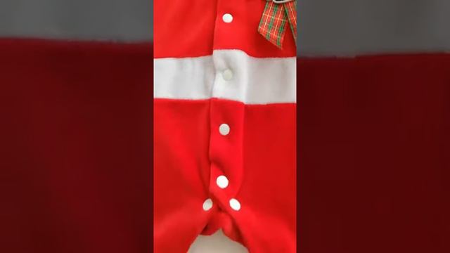 Комбинезон новогодний с капюшоном