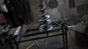 SAM 9459 стадия постройки шнекового щепореза