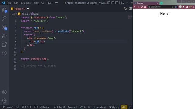 React Interview Questions - Stateless v/s Stateful Components in React смотреть онлайн